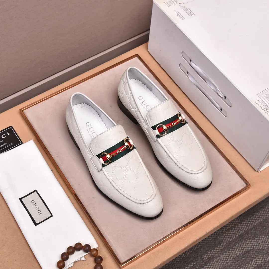 Men's shoes💰540📛📛Original (water-dyed cowhide) Gucci GUCCI official website formal shoes🌀 Italian🇮🇹imported cowhide➕top imported water-dyed cowhide lining💋Finely handmade original bottom, the real thing looks better when photographed in person Standard size 38-44